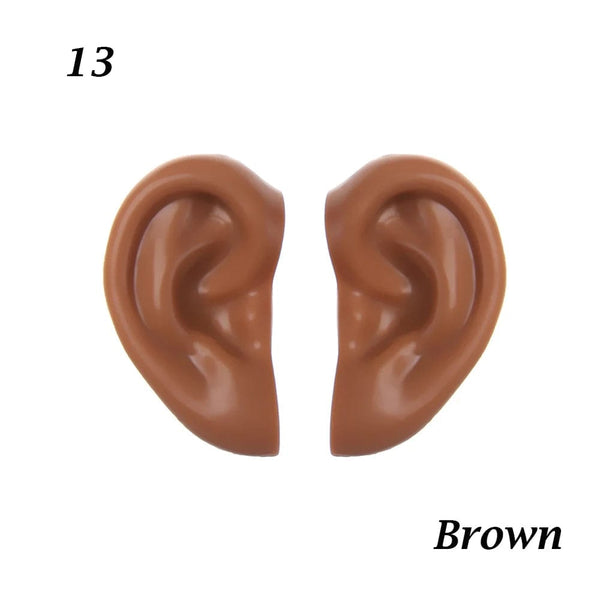 Planet Gates 13 blyth doll icy toy ears toy white natural tan dark and super black skin, only ears no doll