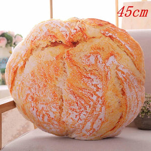 Planet Gates 13 Creative Simulational Plush Bread Burger Shape Pillow Funny Food Nap Pillow And Cushion Kids Toy Birthday Gift 50cm/55cm