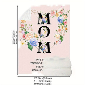 Planet Gates 130cm*150cm 1pc Gifts For Mom Blanket, Mom Gifts From Daughter Son, Best Mom Ever Gifts, Birthday Gifts For Mom Throw Blanket, I Love You Mom Gifts, Unique Mom Gift, Gifts For Mom