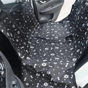 Planet Gates 130x150x38cm / Black bone Waterproof Pet Dog Car Seat Cover Protector Printed Scratchproof Car Back Seat Cover Protector Pad with Printing for Dogs Travel