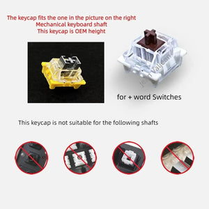 Planet Gates 139 Keys 139 Keys Simple 404 Theme Keycaps Set Cherry Height PBT Thermal Sublimation DIY For 61 87 98 104 108 Keys Mechanical Keyboard