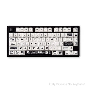 Planet Gates 139 Keys 139 Keys Simple 404 Theme Keycaps Set Cherry Height PBT Thermal Sublimation DIY For 61 87 98 104 108 Keys Mechanical Keyboard