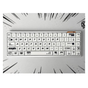 Planet Gates 139 Keys 139 Keys Simple 404 Theme Keycaps Set Cherry Height PBT Thermal Sublimation DIY For 61 87 98 104 108 Keys Mechanical Keyboard