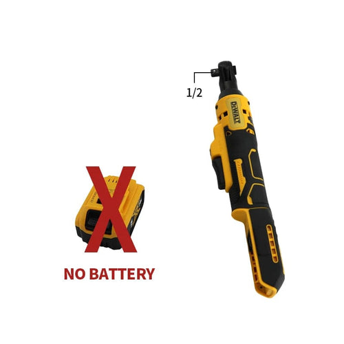 Planet Gates 13mm No battery / AU Dewalt Electric Ratchet Wrench DCF512 20V Battery Cordless Driver DCF512 Removal Screw Nut 3/8" Driver Power Tools Impact wrench