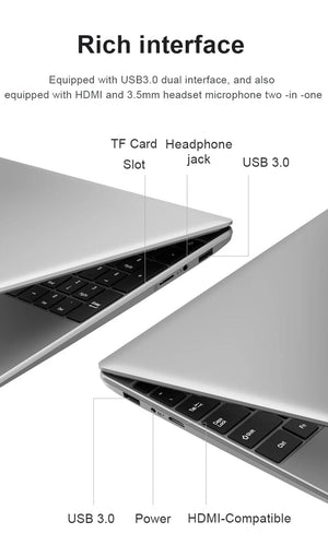 Planet Gates 14.1'' Laptop Computer Windows 11 Intel Core i9 8950HK 16GB DDR4 1TB 2TB SSD Laptops Office Study Gaming Notebook PC Computer