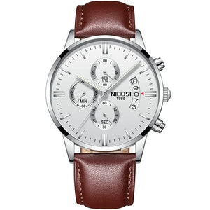 Planet Gates 14 NIBOSI Mens Watches Luxury Top Brand Relogio Masculino Famous Men's Fashion Casual Dress Watch Military Quartz Wristwatches Saat