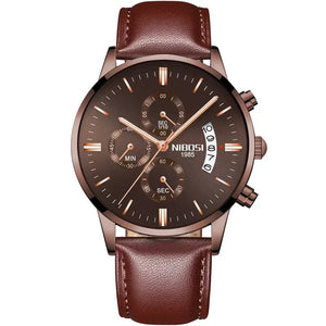 Planet Gates 14 NIBOSI Mens Watches Luxury Top Brand Relogio Masculino Famous Men's Fashion Casual Dress Watch Military Quartz Wristwatches Saat