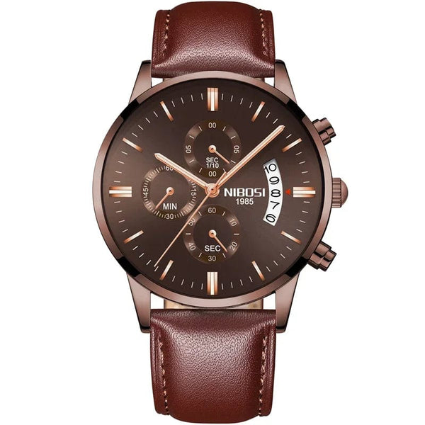 Planet Gates 14 NIBOSI Mens Watches Luxury Top Brand Relogio Masculino Famous Men's Fashion Casual Dress Watch Military Quartz Wristwatches Saat
