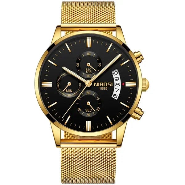 Planet Gates 14 NIBOSI Mens Watches Luxury Top Brand Relogio Masculino Famous Men's Fashion Casual Dress Watch Military Quartz Wristwatches Saat