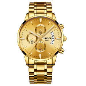 Planet Gates 14 NIBOSI Mens Watches Luxury Top Brand Relogio Masculino Famous Men's Fashion Casual Dress Watch Military Quartz Wristwatches Saat