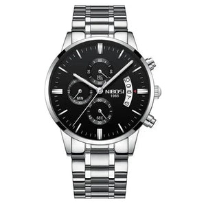 Planet Gates 14 NIBOSI Mens Watches Luxury Top Brand Relogio Masculino Famous Men's Fashion Casual Dress Watch Military Quartz Wristwatches Saat