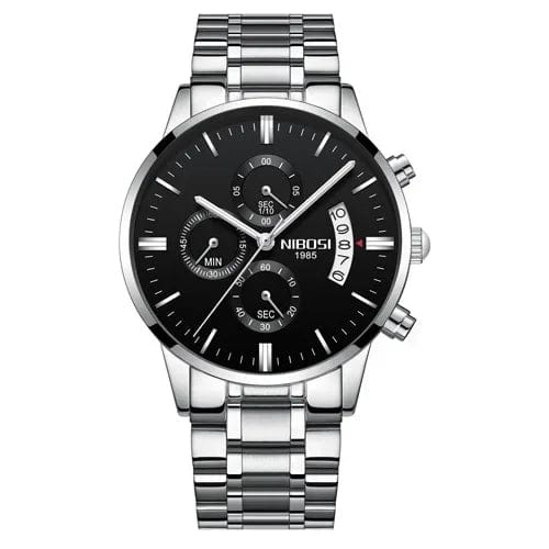 Planet Gates 14 NIBOSI Mens Watches Luxury Top Brand Relogio Masculino Famous Men's Fashion Casual Dress Watch Military Quartz Wristwatches Saat