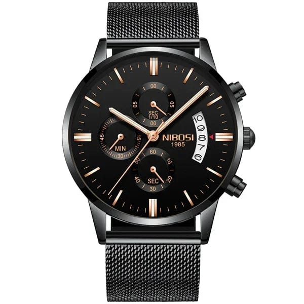 Planet Gates 14 NIBOSI Mens Watches Luxury Top Brand Relogio Masculino Famous Men's Fashion Casual Dress Watch Military Quartz Wristwatches Saat