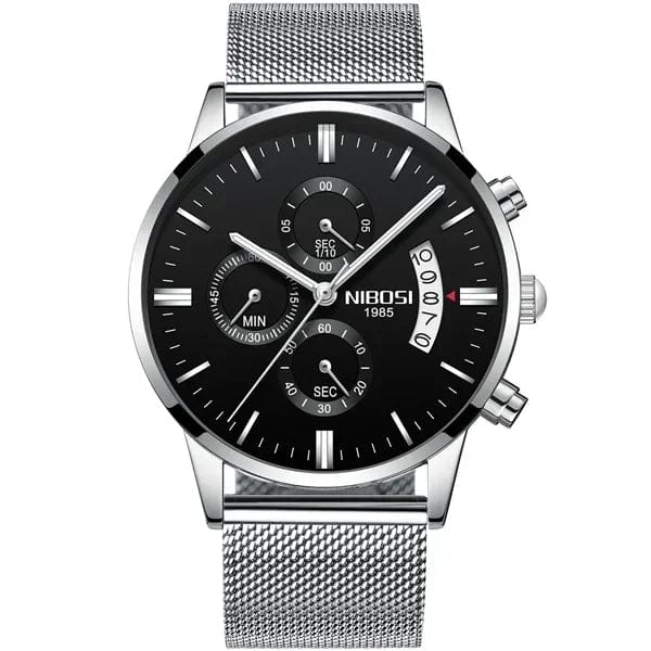 Planet Gates 14 NIBOSI Mens Watches Luxury Top Brand Relogio Masculino Famous Men's Fashion Casual Dress Watch Military Quartz Wristwatches Saat