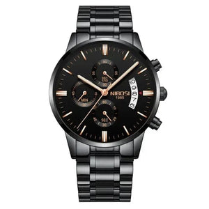 Planet Gates 14 NIBOSI Mens Watches Luxury Top Brand Relogio Masculino Famous Men's Fashion Casual Dress Watch Military Quartz Wristwatches Saat