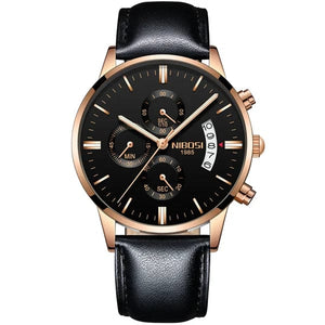Planet Gates 14 NIBOSI Mens Watches Luxury Top Brand Relogio Masculino Famous Men's Fashion Casual Dress Watch Military Quartz Wristwatches Saat