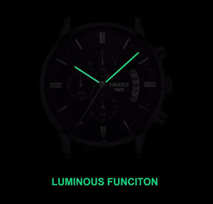 Planet Gates 14 NIBOSI Mens Watches Luxury Top Brand Relogio Masculino Famous Men's Fashion Casual Dress Watch Military Quartz Wristwatches Saat
