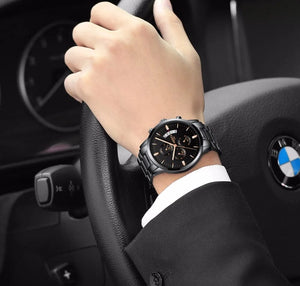 Planet Gates 14 NIBOSI Mens Watches Luxury Top Brand Relogio Masculino Famous Men's Fashion Casual Dress Watch Military Quartz Wristwatches Saat