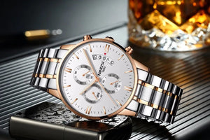 Planet Gates 14 NIBOSI Mens Watches Luxury Top Brand Relogio Masculino Famous Men's Fashion Casual Dress Watch Military Quartz Wristwatches Saat