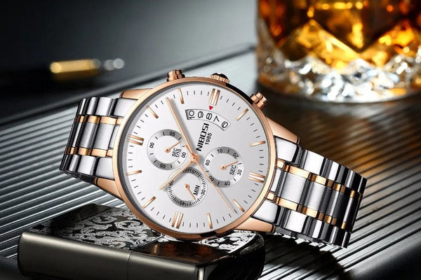 Planet Gates 14 NIBOSI Mens Watches Luxury Top Brand Relogio Masculino Famous Men's Fashion Casual Dress Watch Military Quartz Wristwatches Saat
