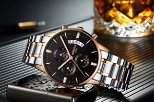 Planet Gates 14 NIBOSI Mens Watches Luxury Top Brand Relogio Masculino Famous Men's Fashion Casual Dress Watch Military Quartz Wristwatches Saat