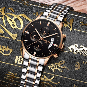 Planet Gates 14 NIBOSI Mens Watches Luxury Top Brand Relogio Masculino Famous Men's Fashion Casual Dress Watch Military Quartz Wristwatches Saat