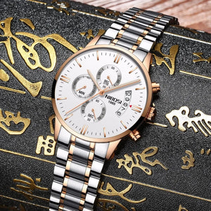 Planet Gates 14 NIBOSI Mens Watches Luxury Top Brand Relogio Masculino Famous Men's Fashion Casual Dress Watch Military Quartz Wristwatches Saat