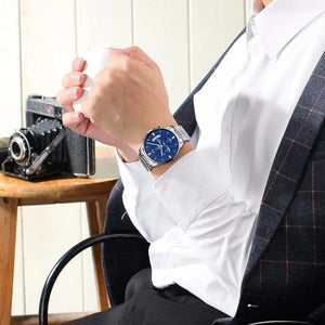 Planet Gates 14 NIBOSI Mens Watches Luxury Top Brand Relogio Masculino Famous Men's Fashion Casual Dress Watch Military Quartz Wristwatches Saat