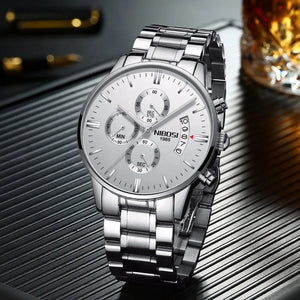 Planet Gates 14 NIBOSI Mens Watches Luxury Top Brand Relogio Masculino Famous Men's Fashion Casual Dress Watch Military Quartz Wristwatches Saat