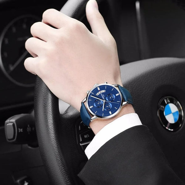 Planet Gates 14 NIBOSI Mens Watches Luxury Top Brand Relogio Masculino Famous Men's Fashion Casual Dress Watch Military Quartz Wristwatches Saat