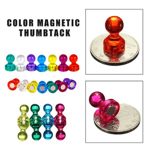 Planet Gates 14 Pcs/Set Strong Neodymium Noticeboard Skittle Men Pin Magnets Fridge DIY Whiteboard Uses in Office Advertising Education