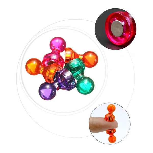 Planet Gates 14 Pcs/Set Strong Neodymium Noticeboard Skittle Men Pin Magnets Fridge DIY Whiteboard Uses in Office Advertising Education