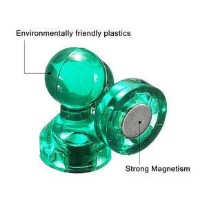 Planet Gates 14 Pcs/Set Strong Neodymium Noticeboard Skittle Men Pin Magnets Fridge DIY Whiteboard Uses in Office Advertising Education