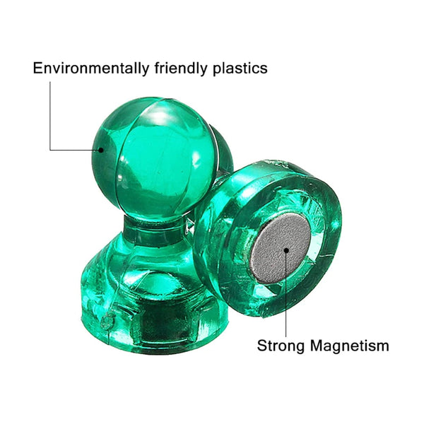 Planet Gates 14 Pcs/Set Strong Neodymium Noticeboard Skittle Men Pin Magnets Fridge DIY Whiteboard Uses in Office Advertising Education