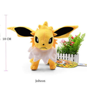 Planet Gates 14 Style Standing Eevee Plush Toy Pokemon Shiny Umbreon Vaporeon Jolteon Flareon Espeon Leafeon Stuffed Doll Peluche Gift