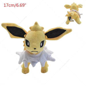 Planet Gates 14 Style Standing Eevee Plush Toy Pokemon Shiny Umbreon Vaporeon Jolteon Flareon Espeon Leafeon Stuffed Doll Peluche Gift