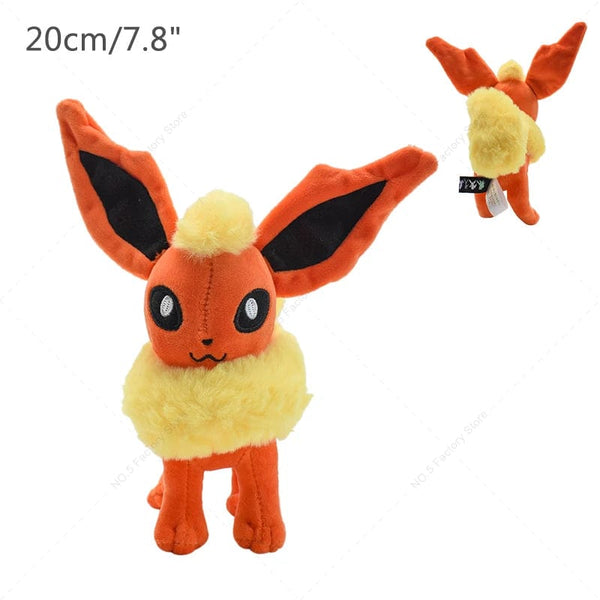 Planet Gates 14 Style Standing Eevee Plush Toy Pokemon Shiny Umbreon Vaporeon Jolteon Flareon Espeon Leafeon Stuffed Doll Peluche Gift