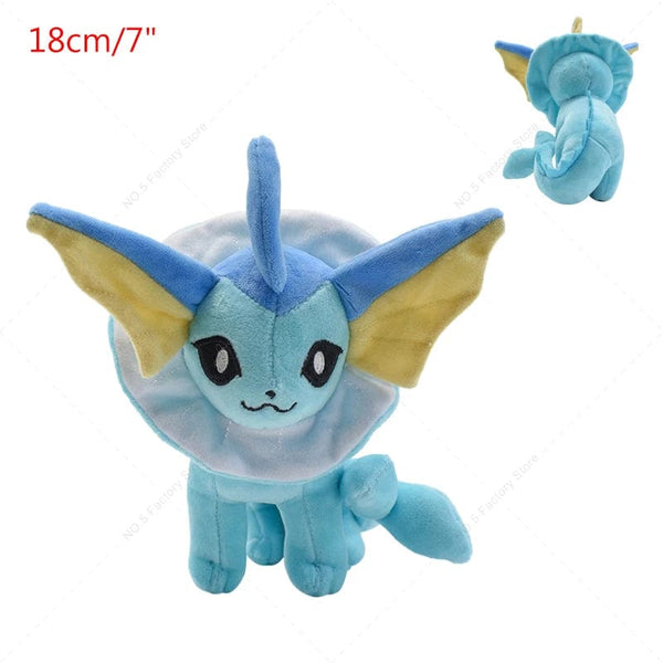Planet Gates 14 Style Standing Eevee Plush Toy Pokemon Shiny Umbreon Vaporeon Jolteon Flareon Espeon Leafeon Stuffed Doll Peluche Gift