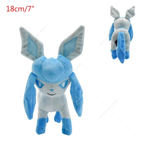 Planet Gates 14 Style Standing Eevee Plush Toy Pokemon Shiny Umbreon Vaporeon Jolteon Flareon Espeon Leafeon Stuffed Doll Peluche Gift