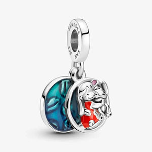 Planet Gates 143 New 925 Sterling Silver Disney Princess Original model production Charm FIT Pandora Bracelet DIY Ladies Jewelry  Christmas Gift