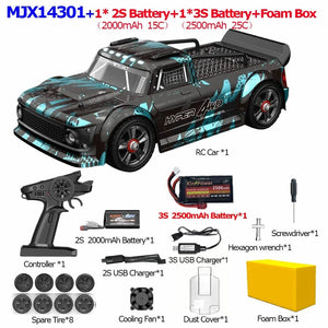 Planet Gates 14301 2B / france MJX 14301 14302 14303 Hyper Go 1/14 RC Car Brushless 2.4G Remote Control Off-road Racing High Speed RC Truck Electric Hobby Toy