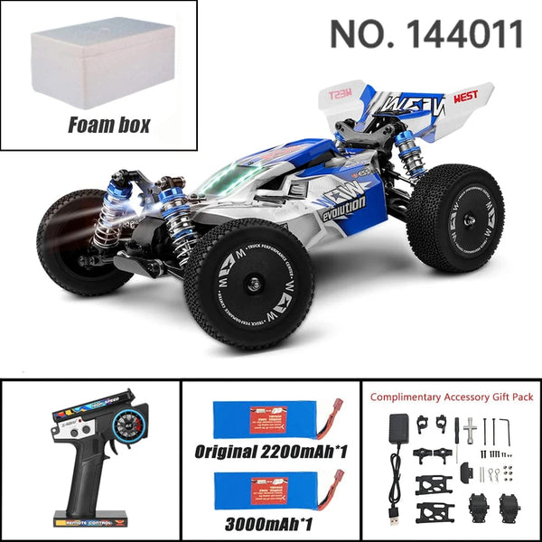 Planet Gates 144011-2B WLtoys Rc car 144011 1/14 4WD LED Toys 144001 Upgraded Style boys Remote Control Drift Off road Game Racing Model Kids Gift