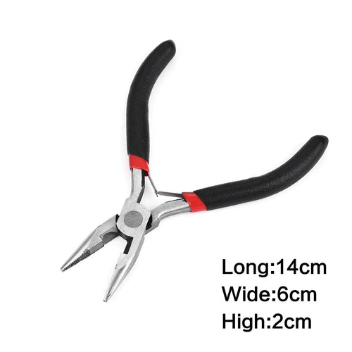 Planet Gates 1461220 1 Piece Multifunctional Hand Tools Jewelry Pliers Round Nose End Cutting Wire Pliers For DIY Jewelry Making Accessories Tools