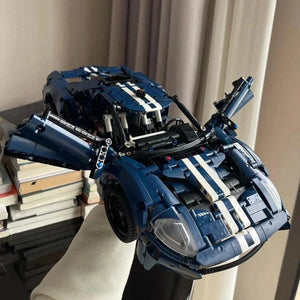 Planet Gates 1466PCs New Technical Forded GT Speed Sports Car Building Blocks MOC 42154 Set Model Racing Vehicle Assemble Toys Bricks for Kids Gifts