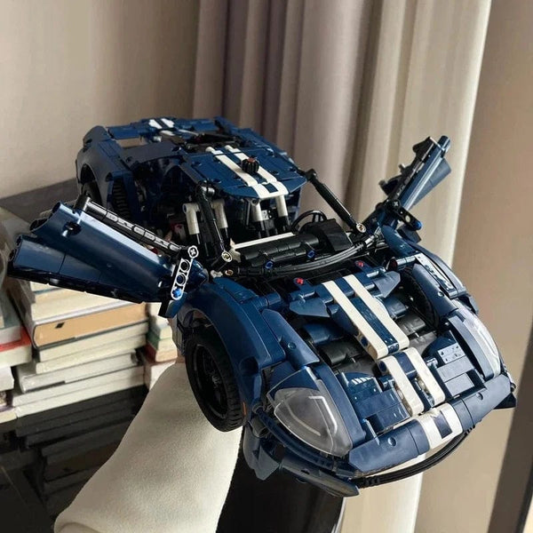 Planet Gates 1466PCs New Technical Forded GT Speed Sports Car Building Blocks MOC 42154 Set Model Racing Vehicle Assemble Toys Bricks for Kids Gifts