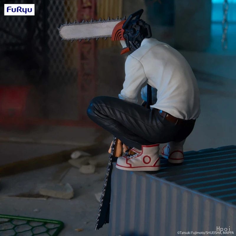 Planet Gates 14cm NO BOX 14cm Chainsaw Man Anime Figure Power/Denji Action Figure PVC Chainsaw Man Noodle Stopper Figurine Adult Collection Model Toys