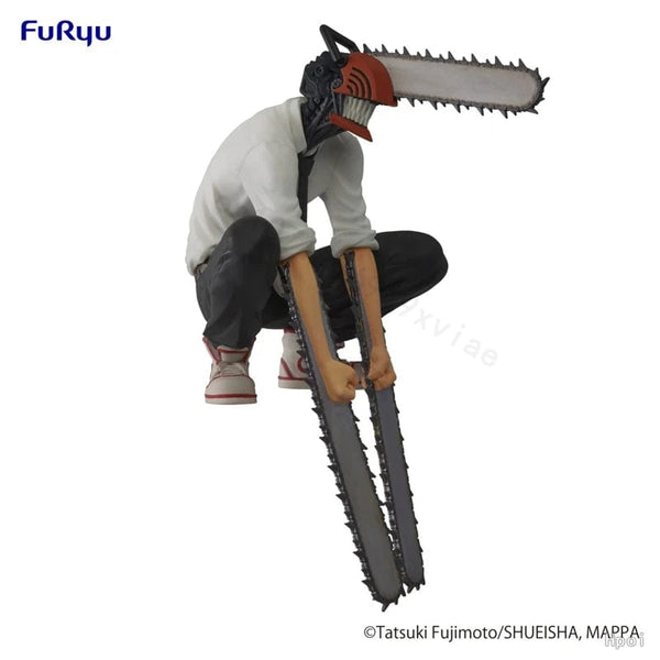 Planet Gates 14cm NO BOX 14cm Chainsaw Man Anime Figure Power/Denji Action Figure PVC Chainsaw Man Noodle Stopper Figurine Adult Collection Model Toys