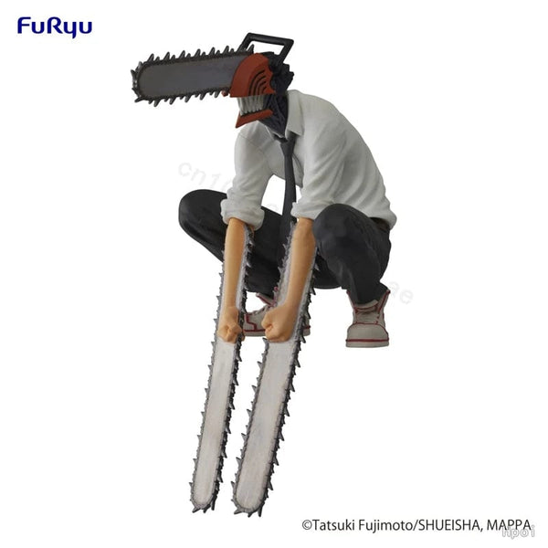 Planet Gates 14cm NO BOX 14cm Chainsaw Man Anime Figure Power/Denji Action Figure PVC Chainsaw Man Noodle Stopper Figurine Adult Collection Model Toys