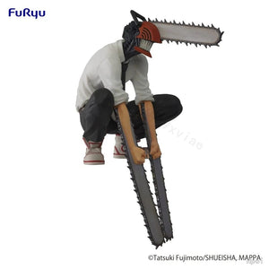 Planet Gates 14cm NO BOX 14cm Chainsaw Man Anime Figure Power/Denji Action Figure PVC Chainsaw Man Noodle Stopper Figurine Adult Collection Model Toys