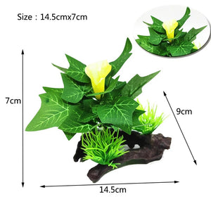 Planet Gates 14cmx12cm 05 / as picture Artificial Underwater Grass Aquarium Fish Tank Simulation Decoration Aquarium Backgrounds Plants Water Grass Accessories Home